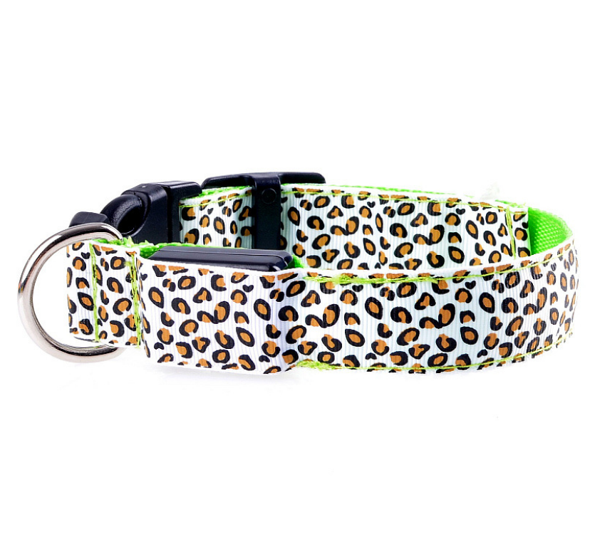 Leoparden LED Halsband